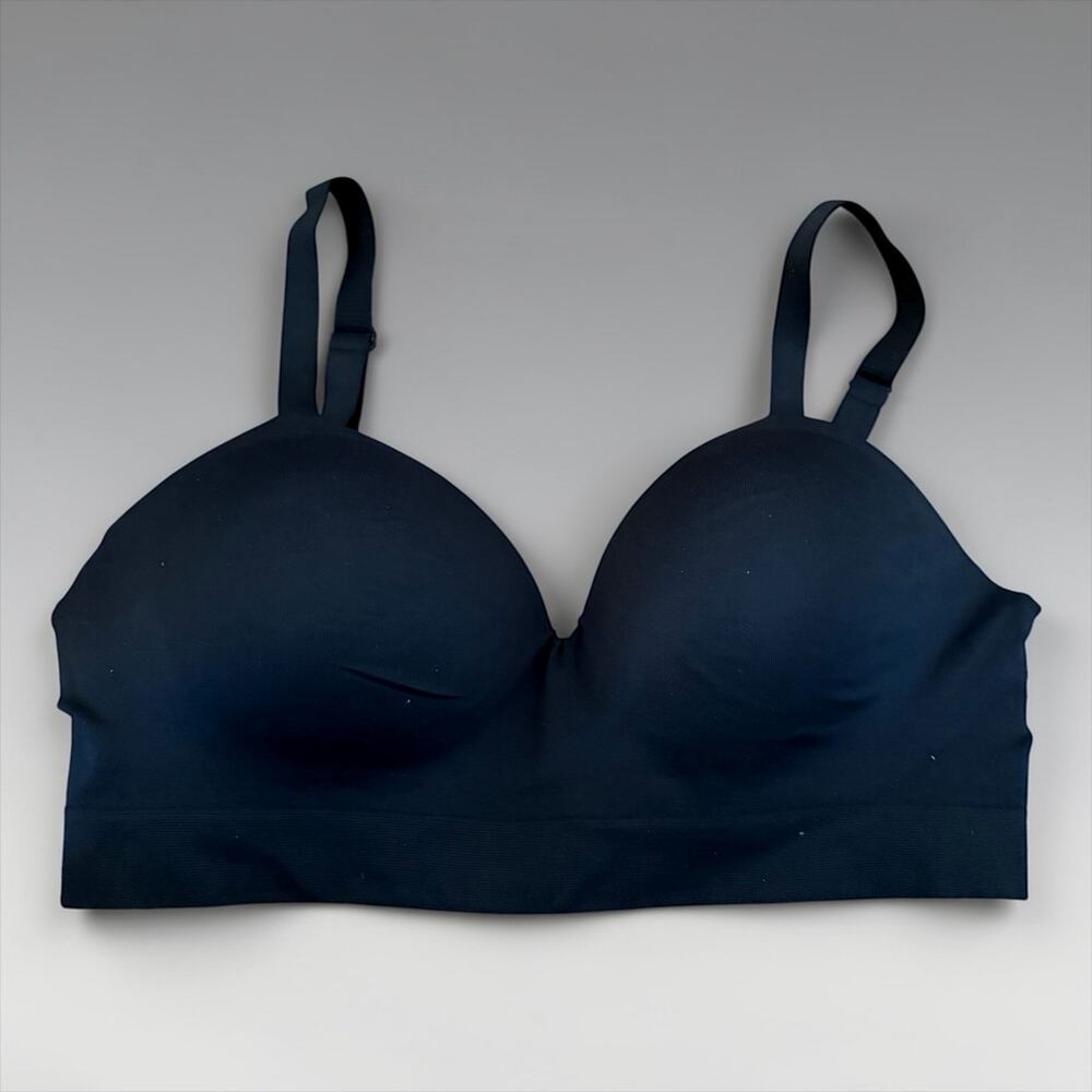 Truekind Supportive Comfort Wireless Shaping Bra Black Large